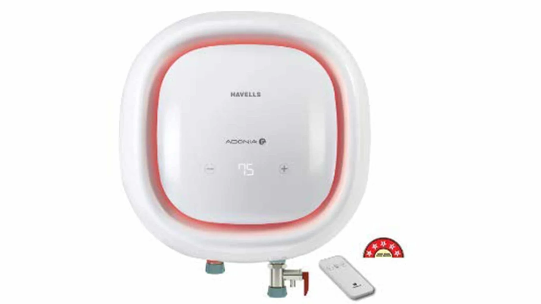 Havells Adonia R 15 Litre Digital Storage Water Heater with Remote
