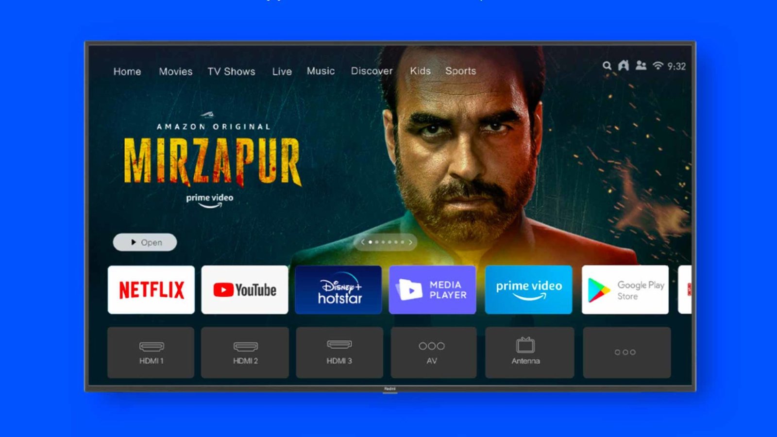 Redmi Smart TV X Series (X50, X55, X65) review - user interface